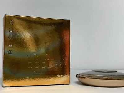 Becca Shimmering Skin Perfector Pressed Volcano Godess Gold Lava .25oz NIB - Image 1 of 4