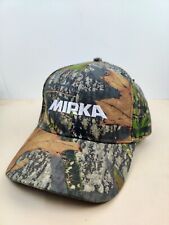 Vintage Camo Hunting Mirka Power Tools Mossy Oak Trucker Hat Cap