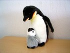 Leosco/Uni-Toys - Pinguin mit Baby (Plüsch)