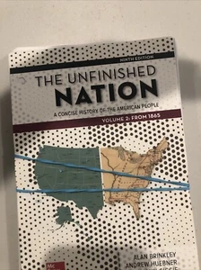Die unvollendete Nation: Eine kurze Geschichte des amerikanischen Volkes Band 2 - GUT - Bild 1 von 2