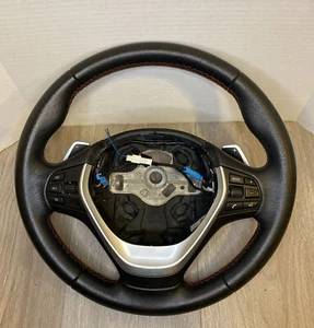 12-17 BMW F30 F32 328I 335I 428I 435I SPORT STEERING WHEEL PADDLE SHIFTERS - Picture 1 of 19