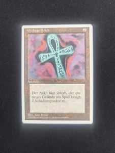 Magic Mtg German White Border Ankh of Mishra   near mint - Picture 1 of 1