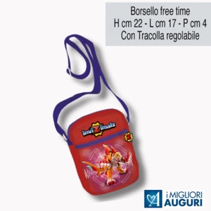 Invizimals freetime purse - Tigershark, 22x17x4cm adjustable shoulder strap - Picture 1 of 1