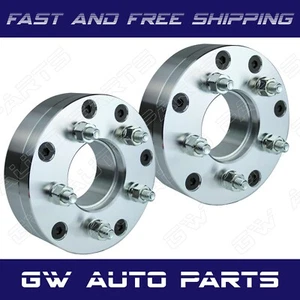 2 PC WHEEL SPACERS ADAPTER 4X4.25 TO 5x4.5 | 4 LUG TO 5 LUG | 2" THICK M12x1.5 - Picture 1 of 8
