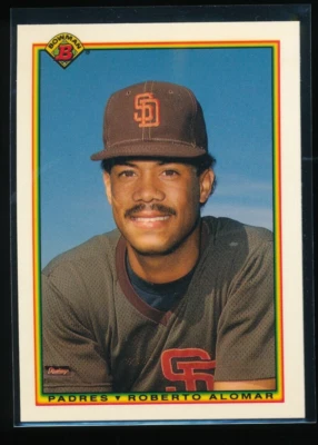 1990 Bowman Tiffany #221 Roberto Alomar Nice See Scans - Image 1 of 2