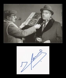 Michel Serrault (1928-2007) - Acteur français - Carte signée + Photo - 2001 - Picture 1 of 3