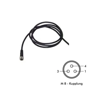 Kabelsätze Avec Accouplements M 8 pour Commutateur de Cylindre Vérin Pneumatique - Bild 1 von 2