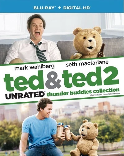 Ted & Ted 2 Unrated (Blu-ray, 2015)
