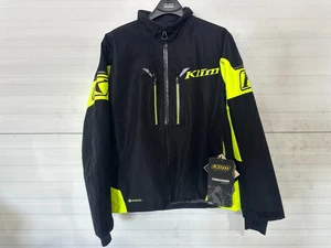 Klim Tomahawk Snowmobile Jacket Shell - (Black - Hi-Vis) Medium - SHIPS FREE! - Picture 1 of 3