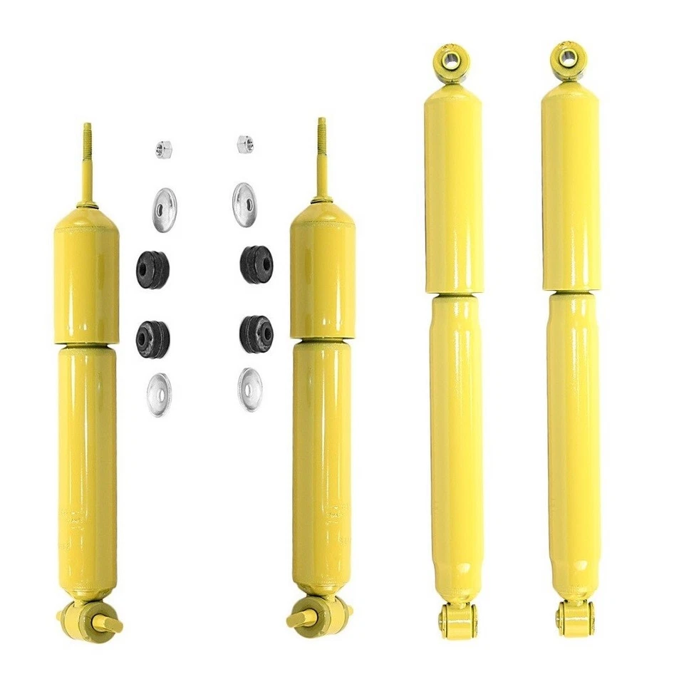 Monroe Front and Rear Shocks Gas-Magnum For Chevy Silverado GMC Sierra 1500 RWD - Image 1 of 1