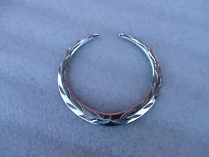 2013-2018 CADILLAC ATS REAR TRUNK EMBLEM OEM USED - Picture 1 of 4
