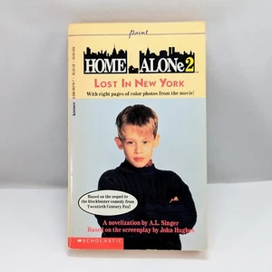 VINTAGE Home Alone 2: Lost in New York A.L. Singer 1992 Vintage 1st Movie Tie-in - Picture 1 of 7