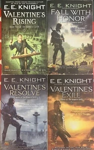 lot ( 4 pb) VAMPIRE EARTH SERIES E.E. Knight paranormal romance fantasy - Picture 1 of 3