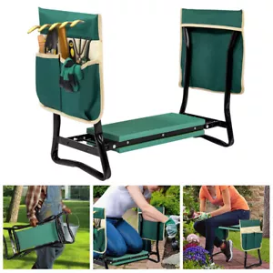 Kniebank Gartenkniebank XXL Kniesitzbank Sitzbank Stühle Gartenhocker 2 in 1 - Bild 1 von 11
