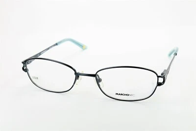 Marcos de gafas MARCHON NYC DELANCEY 320 en verde oscuro 49-17-135 bisagras flexibles L28 Foto 1 de 4