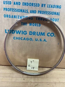 Vintage Drum Metal Hoop Rim 13” 6 lug - Picture 1 of 2