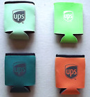 United Parcel Service UPS Beer Coozies  Lot of 4 NEW