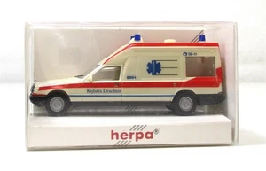 Maqueta coche H0 1/87 Herpa 042123 Mercedes W124 Miesen KTW Kijlstra (NL) - Imagen 1 de 1