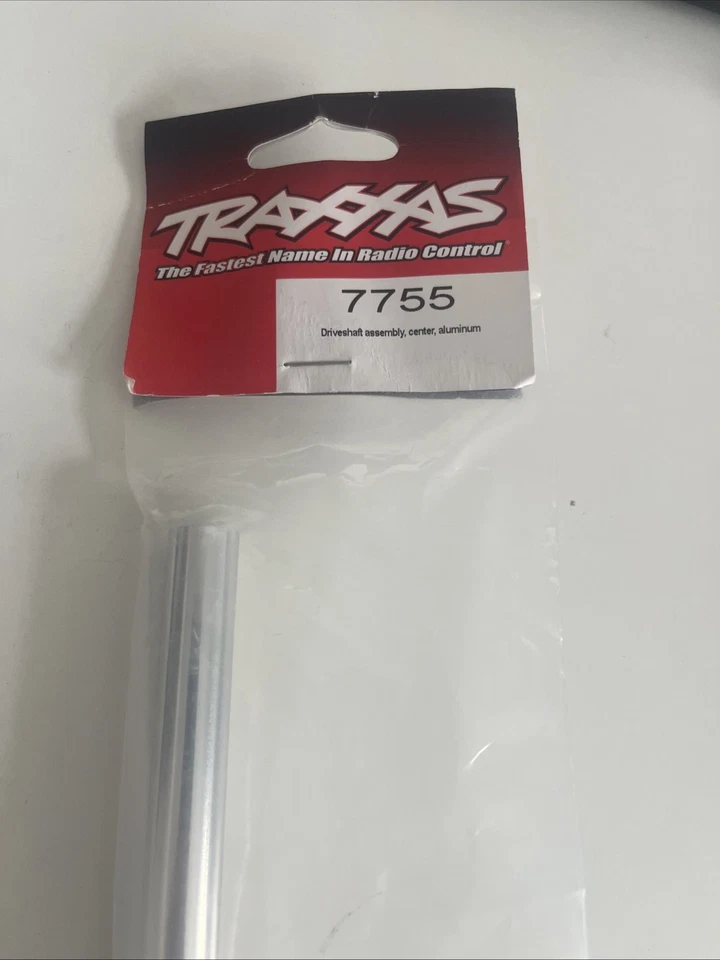 New Traxxas X-Maxx 8s Silver Aluminum Center Driveshaft Set Assembly Metal 7755 - Image 1 of 1