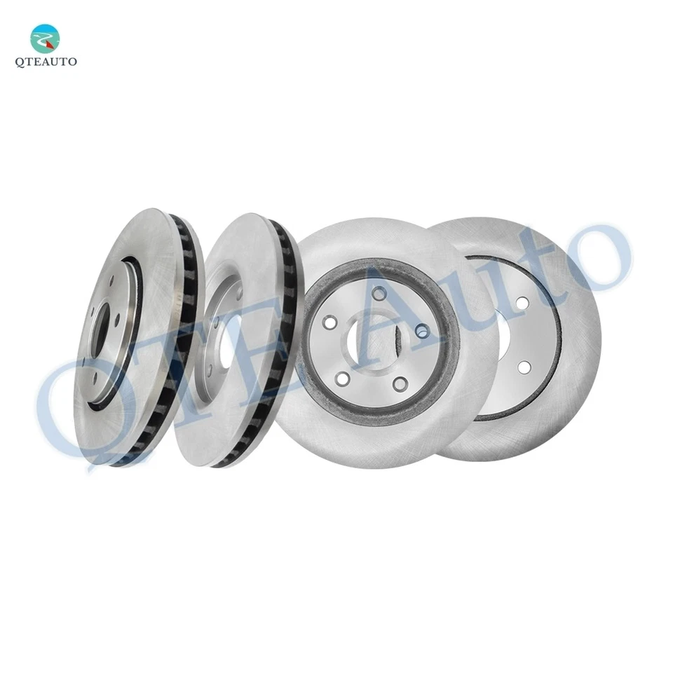 Juego 4 rotores de freno delanteros 302 mm-traseros 305 mm para Chrysler Town & Country 2008-2011 Foto 1 de 4