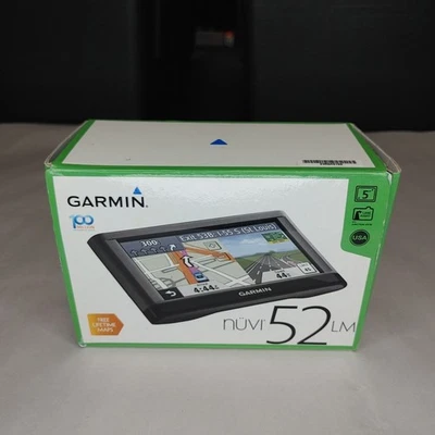 Garmin nuvi 52LM GPS Navigation 5" Touchscreen With Accessories Used (READ) - Image 1 of 4