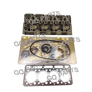 For Kubota V1512 New Engine Cylinder Head Loaded & Full Gasket Kit Compatible - Picture 1 of 1
