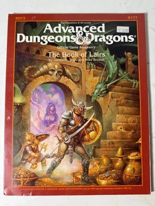 Advanced Dungeons & Dragons The Book of Lairs Official Game Accessory TSR - Picture 1 of 2