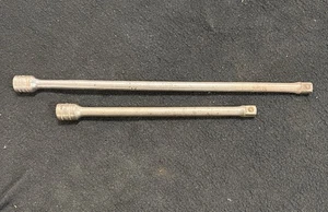 Vintage Snap-On FX11 & FX8 3/8” Drive Extensions USA – 12” & 8” Chrome Pair - Picture 1 of 7