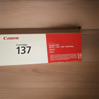 Canon 137 Toner CartridgeLBP151dw, MF210 Series, MF220 Series, MF230 Series 240  - Image 1 of 4