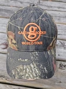 Garth Brooks World Tour CAP verstellbar Camo Mossy Oak EUC - Bild 1 von 6