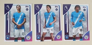 Topps Tarjetas Coleccionables 2026 Novato RC Paquete Manchester City FC Heskey Mukasa Reis - Imagen 1 de 5