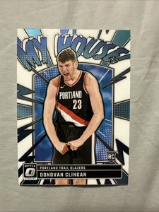 2024-25 Ottica Donovan Clingan My House RC #1 Trailblazers - Foto 1 di 2