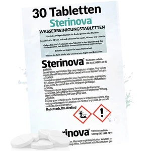 JB White 30x Rudergerät Chlortabletten Sterinova Wasser Tabletten Waterrower - Bild 1 von 8