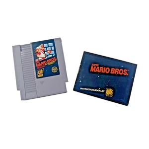 Cartucho de videojuego Nintendo NES Super Mario Bros. original de 5 tornillos con manual 1985 - Imagen 1 de 5