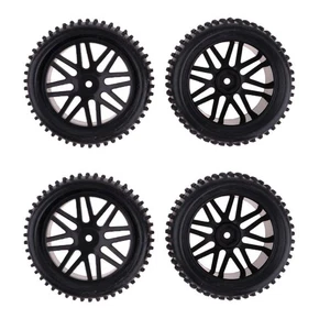 Set/4Pcs 1/10 Wheels Tires for RC Racing Car HSP Redcat HPI - Picture 1 of 7