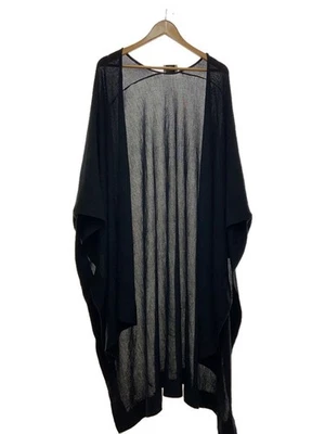 Vivienne Westwood Blanket Cárdigan Negro OSFA Usado Foto 1 de 4