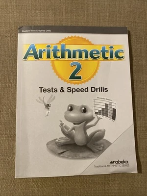 Abeka Arithmetic 2 Test And Speed Drills - Image 1 of 4