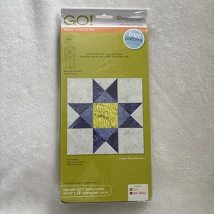 Taglierina per tessuti Accuquilt Go Die Ohio Star #55174 blocco finito 12" - Foto 1 di 7