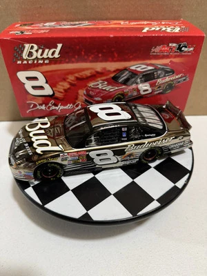 RARO* Dale Earnhardt Jr. #8 Budweiser Gold GM Dealers 2002 1/24 Nascar Diecast Foto 1 de 4