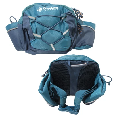 Outdoor Products H2O Mojave Waist Pack Teal Fanny Pack Outdoor Hiking Travel NEW - Image 1 of 4