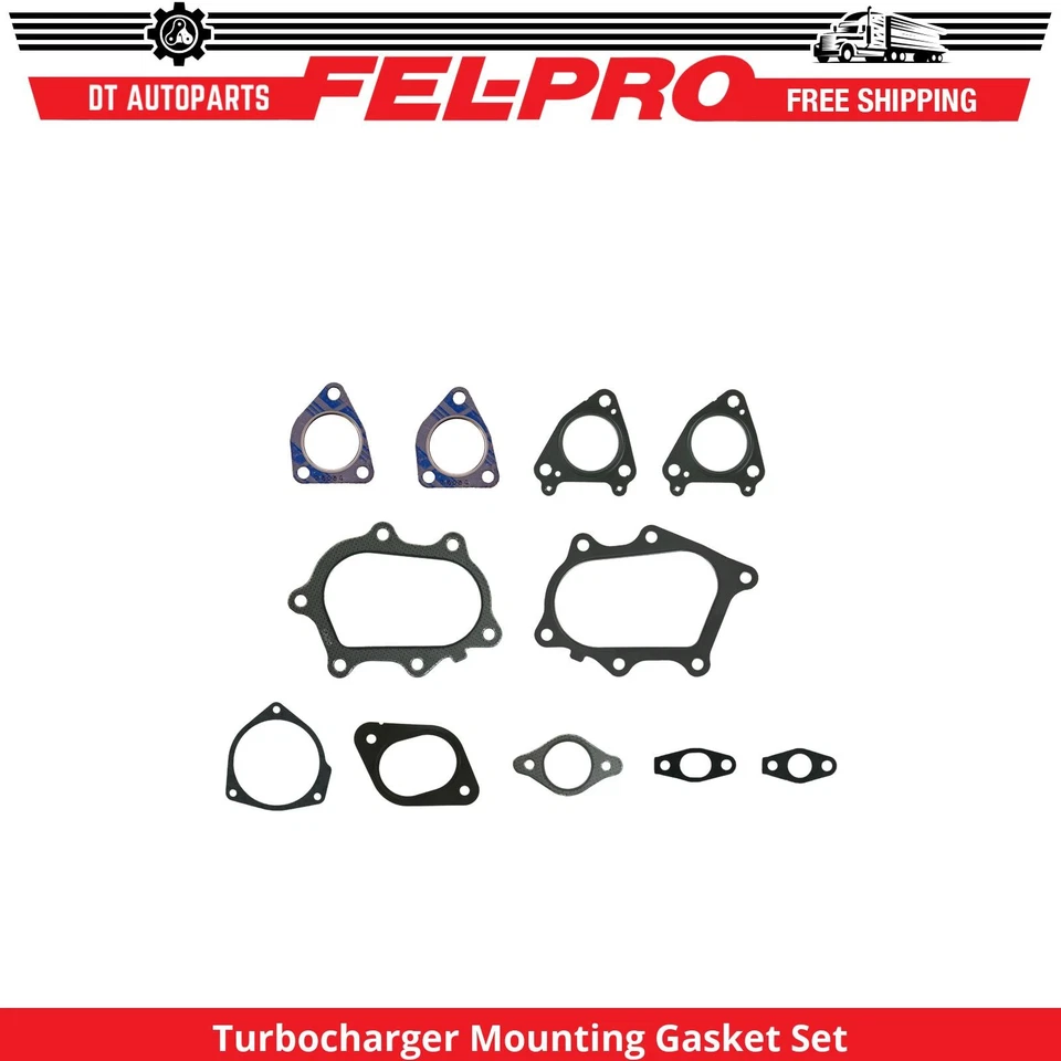 Juego de juntas de montaje de turbocompresor Fel-Pro para Chevrolet Silverado 3500 2001-2006 Foto 1 de 1