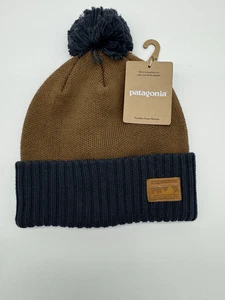 Patagonia Powder Town Beanie '73 Skyline Shelter Brown One Size New With Tags - Picture 1 of 6