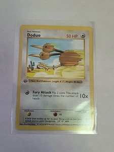 Pokémon TCG Set Base 1° Edizione Shadowless Doduo 48/102 - Foto 1 di 2