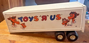 Toys R Us Truck Pressed Steel Trailer Ertl 1988 Semi Truck Back Section Only - Picture 1 of 15