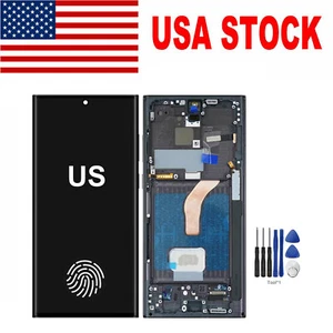 OLED Display für Samsung Galaxy S22 Ultra 5G S908 5G Touchscreen HAU USA - Bild 1 von 15