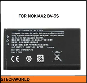 NEW REPLACEMENT BATTERY FOR NOKIAX2 BV-5S 1800mAh 3.8V UK - Picture 1 of 1