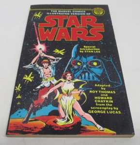 1977 STAR WARS Marvel Comics Paperback STAN LEE INTRO. 1st Edition CM3891 - Picture 1 of 5