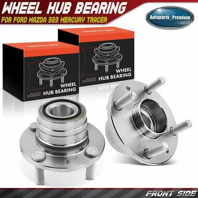 Rear Left & Right Wheel Hub Bearing Assembly for Ford Mazda 323 Mercury Tracer - Image 1 of 4