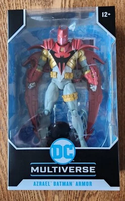 Figura de acción McFarlane DC Multiverse AZRAEL BATMAN ARMOR Knightsend 7" Foto 1 de 4