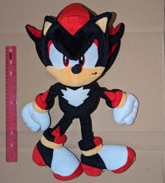 Oferta! Boneco sonic vermelho com 27 cm - Hobbies e coleções